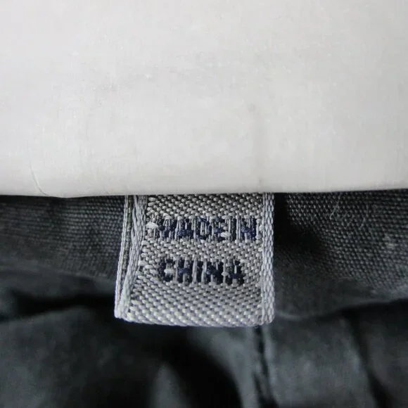 Armani Jeans Womens 32 Gray Denim Chino Slit Pockets Giorgi Comfort Fabric - Picture 11 of 16